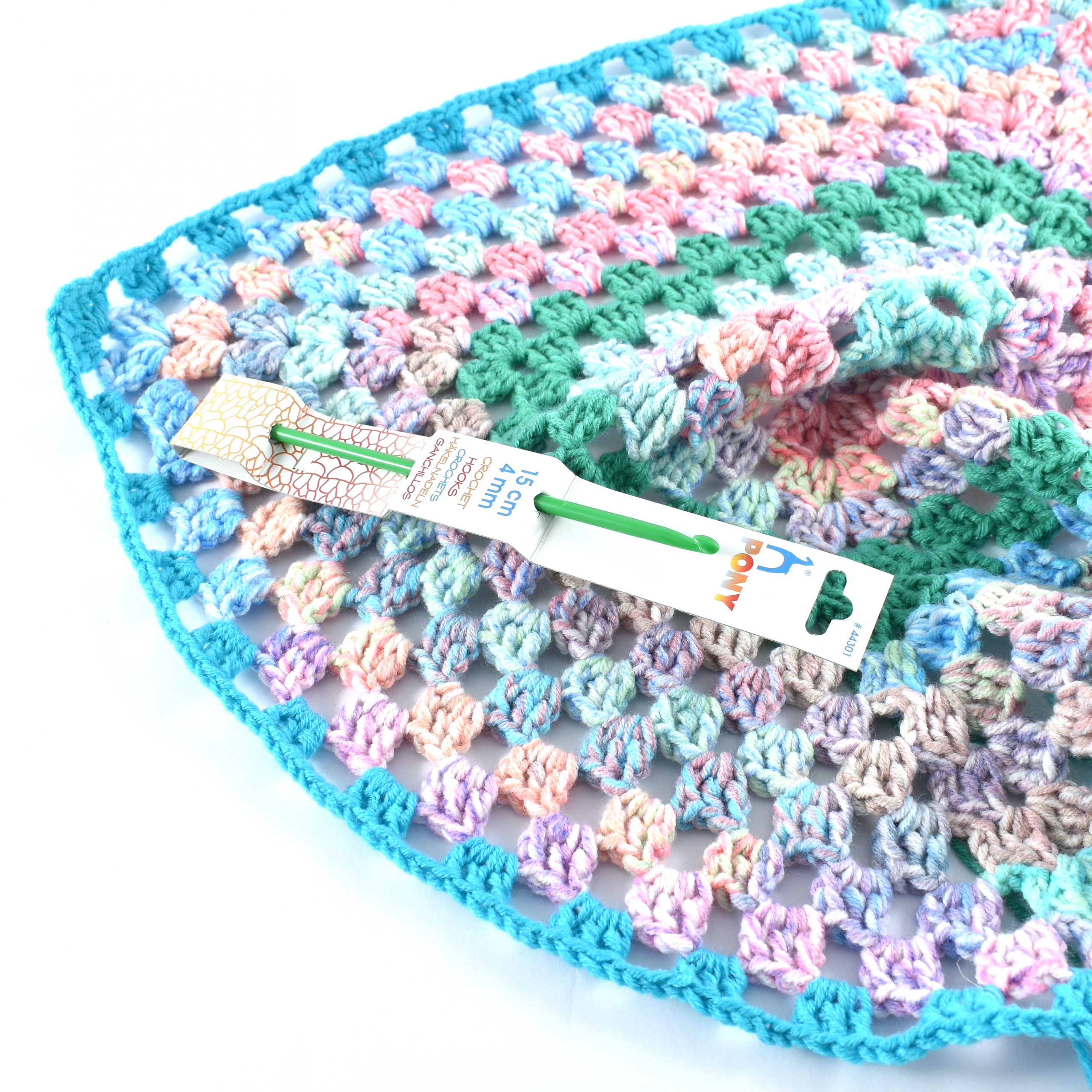 Pony Crochet Hook Color Plastic 4mm