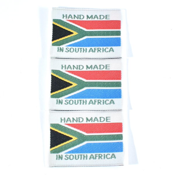 Made In SA Woven Label 3 Pack