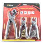 Leather Hole Punch And Grommet Set Of 3