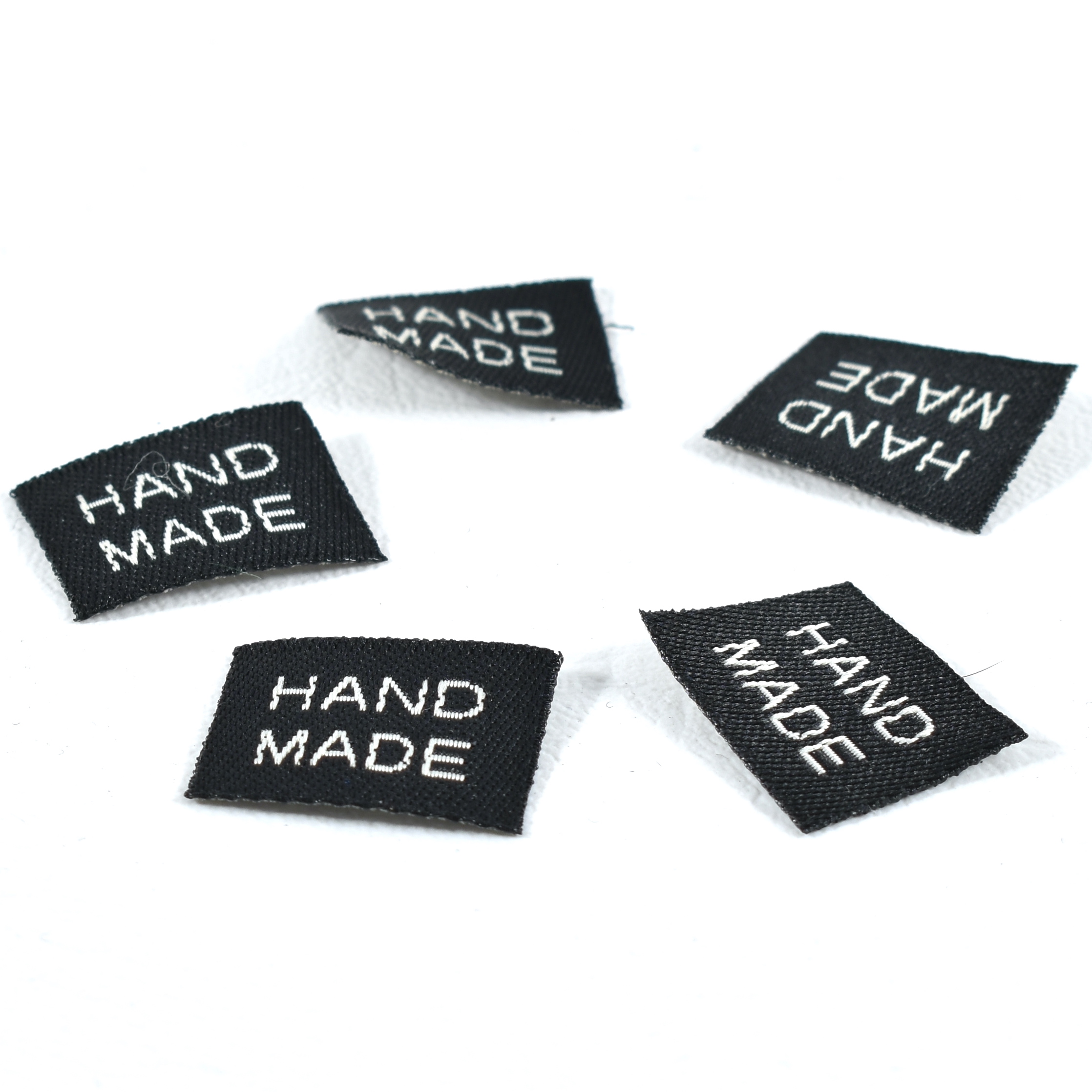 HANDMADE Arial Woven Label 5 pack - Fabric8