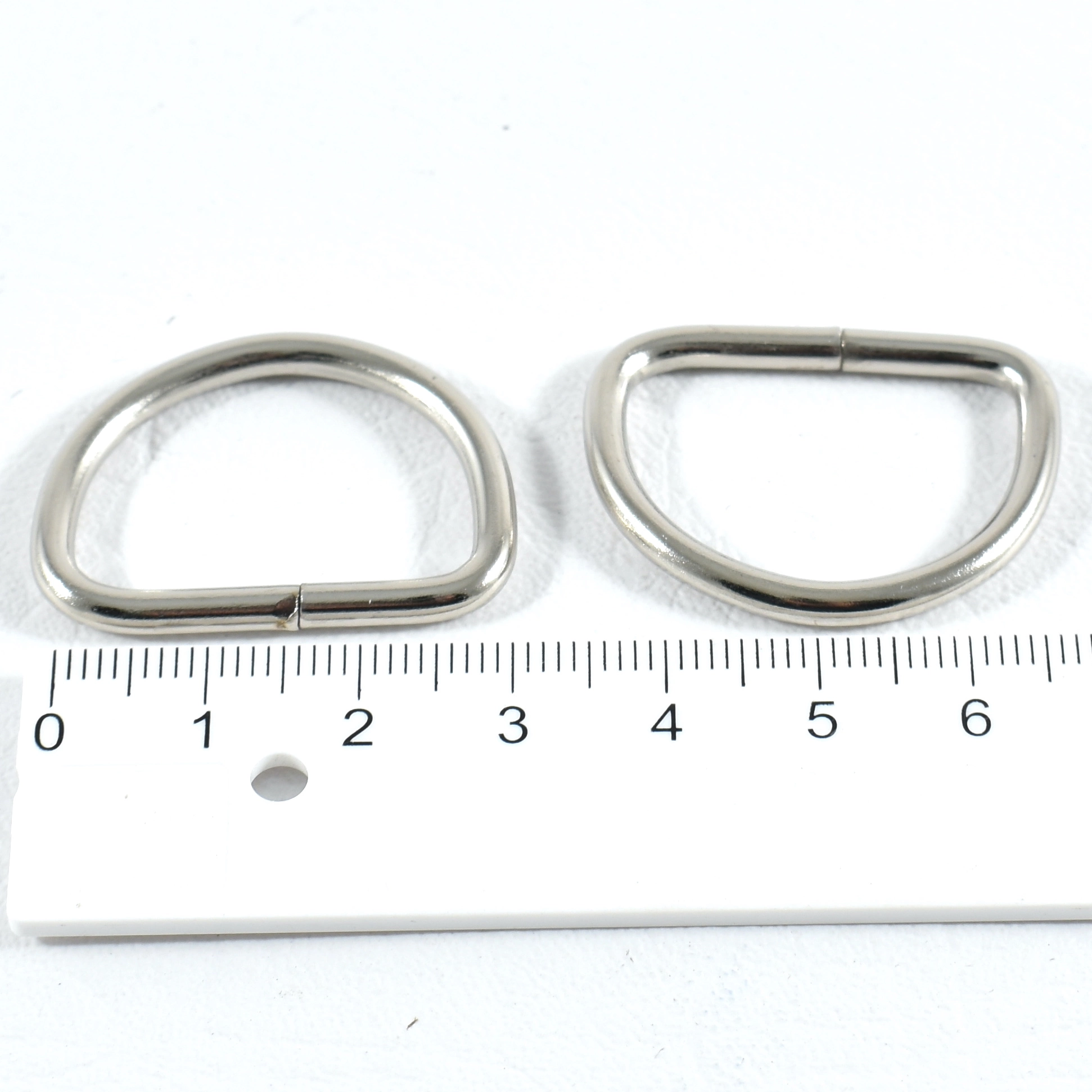 Metal D Rings 30mm, 2 pack