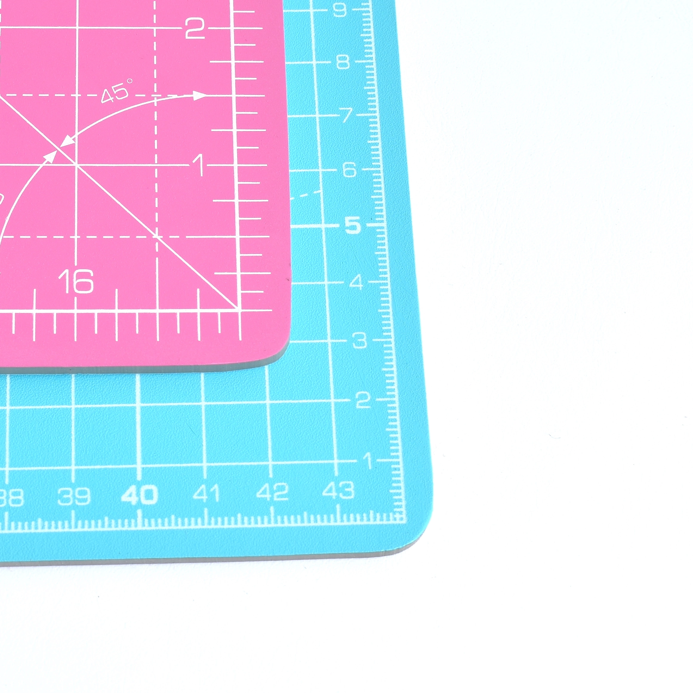 Cutting Mat Turq & pink A2 (60cm x 45cm) - Fabric8