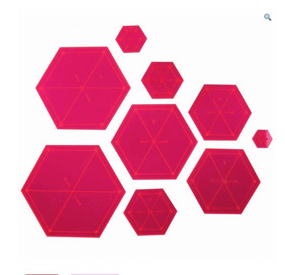 Sew Easy Hexagon Template Set 