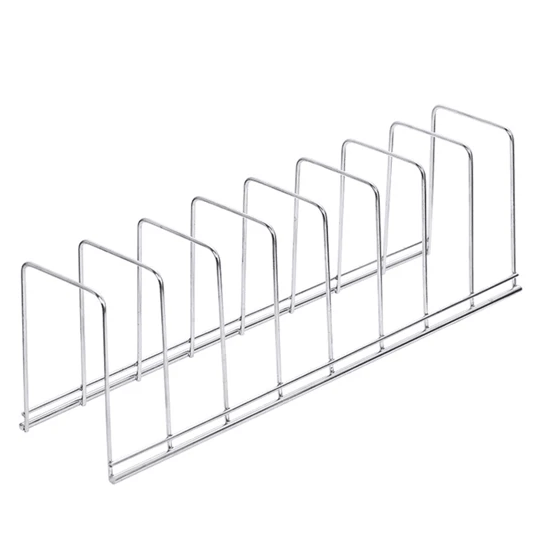 Ruler Stand / Plate Rack Stainless Steel 10cm x 30cm - Fabric8